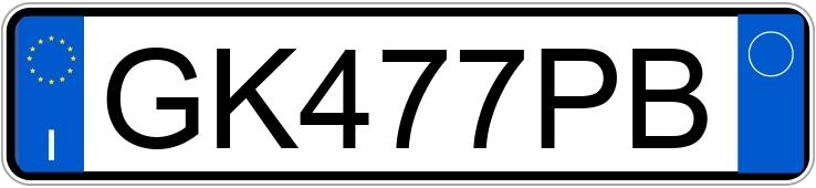 Numer rejestracyjny GK477PB posiada MERCEDES GLC