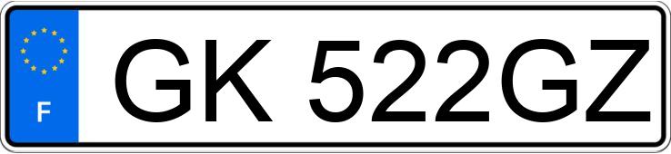 Numer rejestracyjny GK522GZ posiada FORD PUMA II