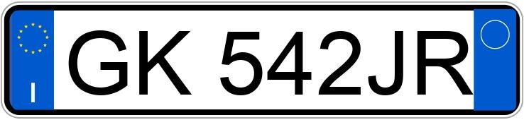 Numer rejestracyjny GK542JR posiada MINI Mini 3a serie Numer rejestracyjny GK542JR posiada MINI Mini 3a serie