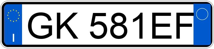 Numer rejestracyjny GK581EF posiada CUPRA Formentor