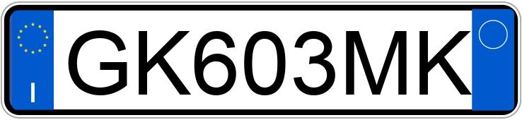 Numer rejestracyjny GK603MK posiada VOLKSWAGEN Tiguan 2a serie Numer rejestracyjny GK603MK posiada VOLKSWAGEN Tiguan 2a serie
