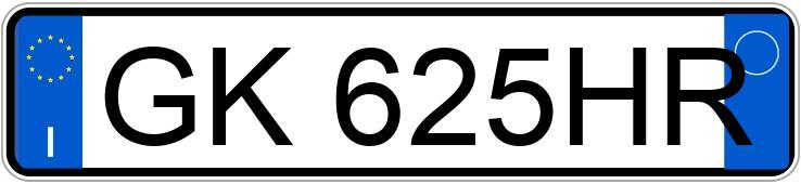 Numer rejestracyjny GK625HR posiada KIA Sportage 5a serie