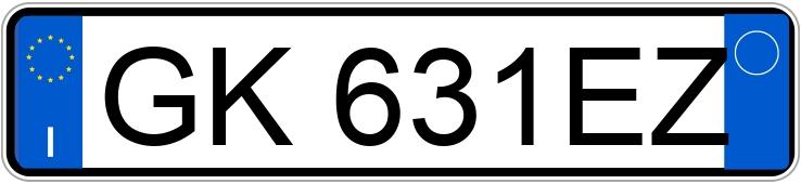 Numer rejestracyjny GK631EZ posiada FIAT Panda Cross