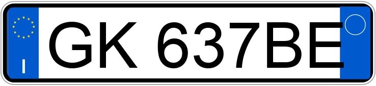 Numer rejestracyjny GK637BE posiada RENAULT Captur 2a serie