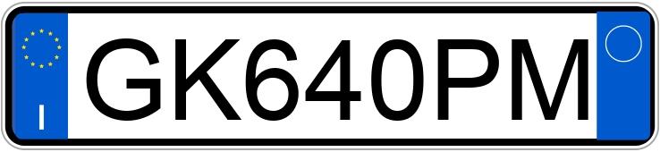 Numer rejestracyjny GK640PM posiada FIAT Tipo Numer rejestracyjny GK640PM posiada FIAT Tipo