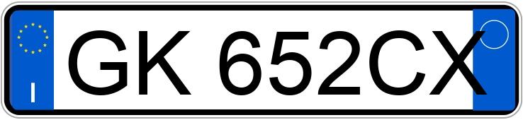 Numer rejestracyjny GK652CX posiada VOLKSWAGEN Polo 6a serie