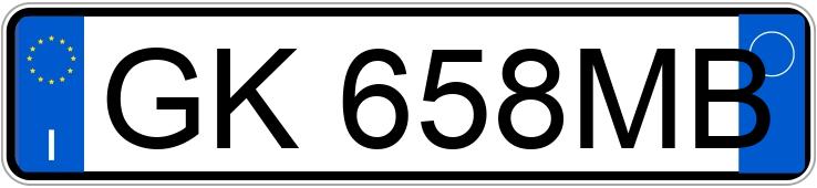Numer rejestracyjny GK658MB posiada KIA STONIC