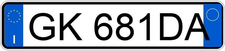 Numer rejestracyjny GK681DA posiada VOLVO XC90