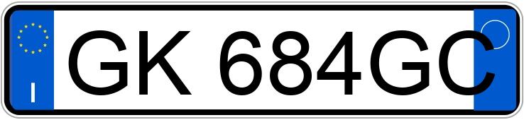 Numer rejestracyjny GK684GC posiada FORD Focus 4a serie