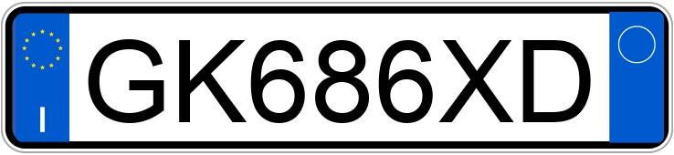 Numer rejestracyjny GK686XD posiada AUDI A6 5a serie