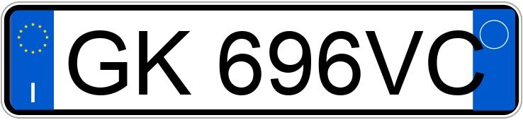 Numer rejestracyjny GK696VC posiada PORSCHE Cayenne Coupe