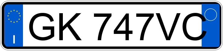 Numer rejestracyjny GK747VC posiada CITROEN C3 3a serie Numer rejestracyjny GK747VC posiada CITROEN C3 3a serie