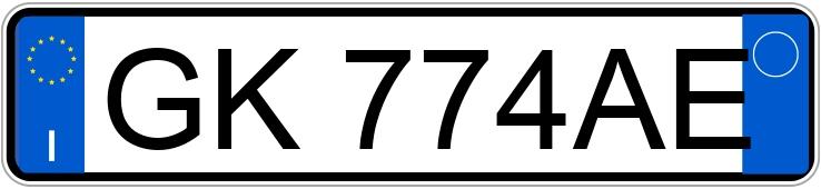 Numer rejestracyjny GK774AE posiada FORD Kuga 3a serie