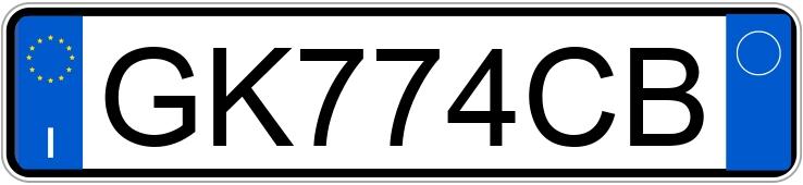 Numer rejestracyjny GK774CB posiada AUDI Q3 2a serie