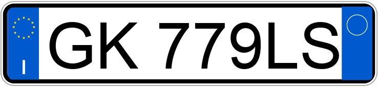 Numer rejestracyjny GK779LS posiada AUDI A4 4a serie