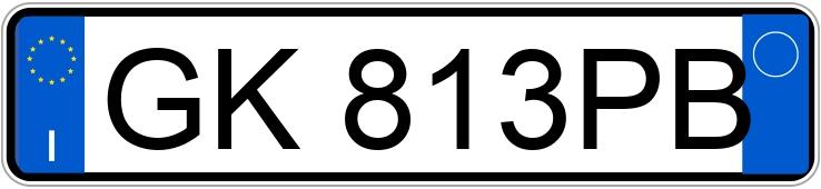 Numer rejestracyjny GK813PB posiada VOLKSWAGEN Polo 6a serie