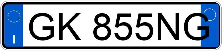 Numer rejestracyjny GK855NG posiada DACIA Sandero 3a serie
