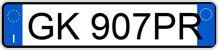 Numer rejestracyjny GK907PR posiada FIAT Panda 3a serie Numer rejestracyjny GK907PR posiada FIAT Panda 3a serie