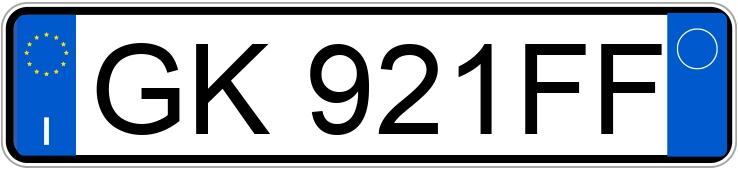 Numer rejestracyjny GK921FF posiada LANCIA Ypsilon 3a serie Numer rejestracyjny GK921FF posiada LANCIA Ypsilon 3a serie