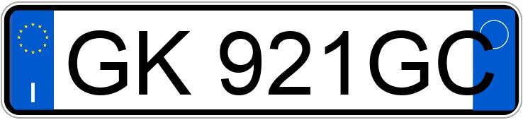 Numer rejestracyjny GK921GC posiada JEEP Compass 2a serie Numer rejestracyjny GK921GC posiada JEEP Compass 2a serie