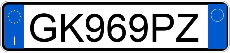 Numer rejestracyjny GK969PZ posiada BMW Serie 5 Numer rejestracyjny GK969PZ posiada BMW Serie 5