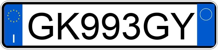 Numer rejestracyjny GK993GY posiada HYUNDAI i20 3a serie