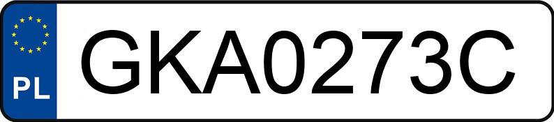 Numer rejestracyjny GKA 0273C posiada AUDI A4 2.0 TFSI MR`15 E6 B9 ultra S tronic - GKA0273C