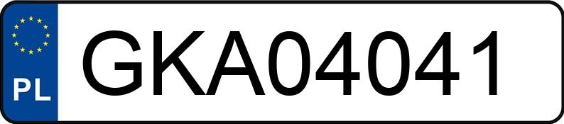 Numer rejestracyjny GKA 04041 posiada MERCEDES-BENZ C 180 Kat. MR`00 E3 203 Classic - GKA04041