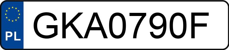 Numer rejestracyjny GKA 0790F posiada AUDI A6 Allroad TDI MR`06 E4 4F A6 Allroad TDI MR`06 E4 4F - GKA0790F