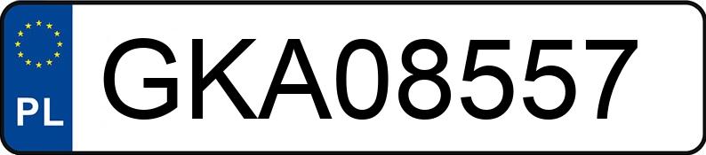 Numer rejestracyjny GKA 08557 posiada AUDI A4 2.0 Kat. MR`00 E3 8E A4 2.0 Kat. MR`00 E3 8E - GKA08557
