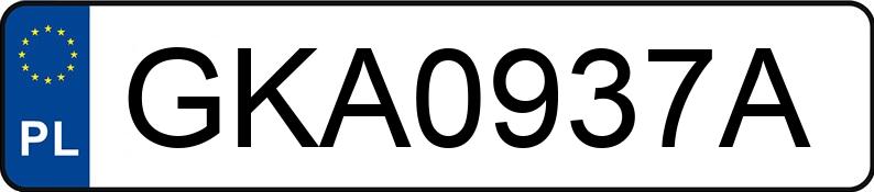 Numer rejestracyjny GKA 0937A posiada KRONE SDP 27 43.0t zLT4-CS/13.6 Mega plus - GKA0937A