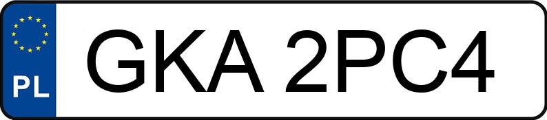 O número de registro GKA 2PC4 tem VOLKSWAGEN 1300 - GKA2PC4