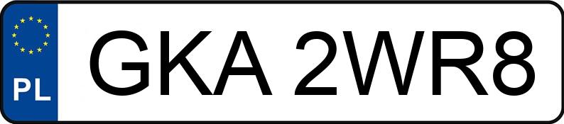 Numer rejestracyjny GKA 2WR8 posiada MERCEDES-BENZ S 320 CDI MR`02 E3 220 S 320 CDI MR`02 E3 220 - GKA2WR8