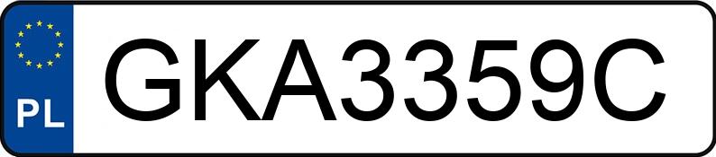 Numer rejestracyjny GKA 3359C posiada AUDI A4 Avant 2.5 TDi Kat. MR`05 E3 8E A4 Avant 2.5 TDi Kat. MR`05 E3 8E - GKA3359C