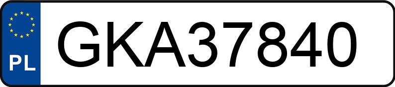 Numer rejestracyjny GKA 37840 posiada SEAT LEON ST - GKA37840