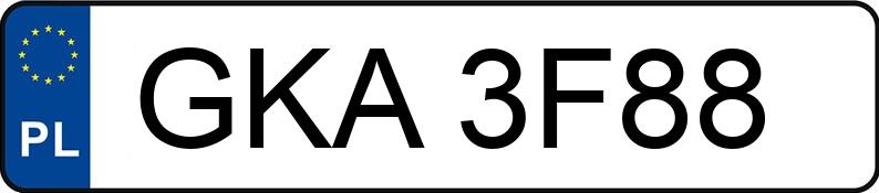 Numer rejestracyjny GKA 3F88 posiada VOLKSWAGEN Polo IV TDI MR`02 E3 Trendline - GKA3F88 Numer rejestracyjny GKA 3F88 posiada VOLKSWAGEN Polo IV TDI MR`02 E3 Trendline - GKA3F88
