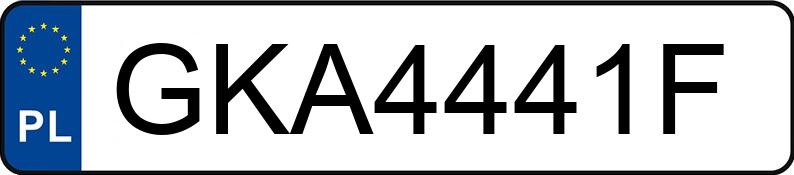 Numer rejestracyjny GKA 4441F posiada FERRARI PUROSANGUE - GKA4441F Numer rejestracyjny GKA 4441F posiada FERRARI PUROSANGUE - GKA4441F