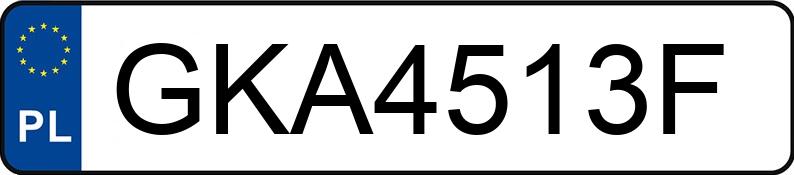 Numer rejestracyjny GKA 4513F posiada SKODA OCTAVIA - GKA4513F