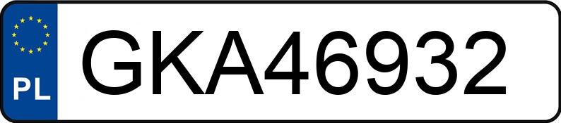 Numer rejestracyjny GKA 46932 posiada AUDI A6 1.9 TDi Kat. MR`02 E3 4B A6 1.9 TDi Kat. MR`02 E3 4B - GKA46932