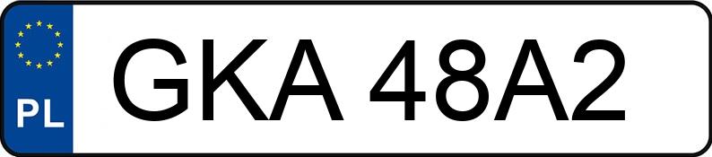 Die Registrierungsnummer GKA 48A2 hat CHRYSLER Neon 2.0 Kat. Neon 2.0 Kat. - GKA48A2