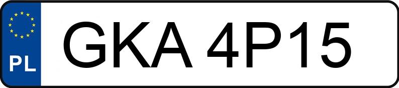 Numer rejestracyjny GKA 4P15 posiada DAEWOO / FSO Matiz 0.8 Kat. MR`98 Life - GKA4P15