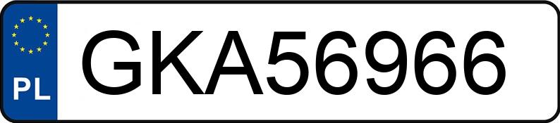 Numer rejestracyjny GKA 56966 posiada KIA CEED - GKA56966