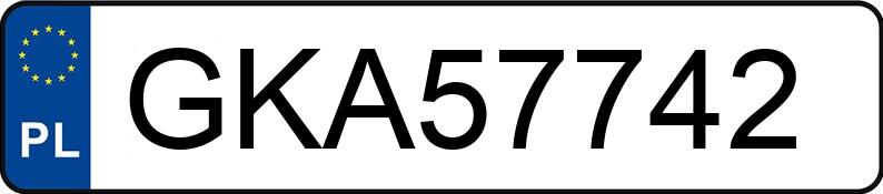 Numer rejestracyjny GKA 57742 posiada VOLVO 740 Kat. GLT Aut. - GKA57742 Numer rejestracyjny GKA 57742 posiada VOLVO 740 Kat. GLT Aut. - GKA57742
