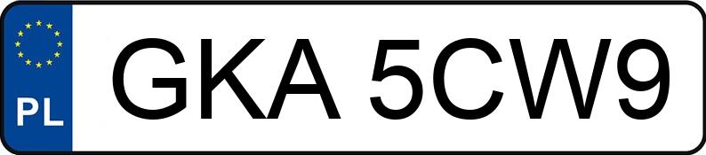 Numer rejestracyjny GKA 5CW9 posiada VOLKSWAGEN PASSAT 1.9 TDI - GKA5CW9 Numer rejestracyjny GKA 5CW9 posiada VOLKSWAGEN PASSAT 1.9 TDI - GKA5CW9