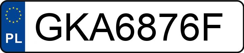 Numer rejestracyjny GKA 6876F posiada BMW 320D - GKA6876F Numer rejestracyjny GKA 6876F posiada BMW 320D - GKA6876F