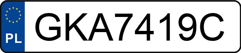 Numer rejestracyjny GKA 7419C posiada RENAULT Trafic 2.0 dCi MR`11 E5 3.1t L2H2P2 Pack Clim - GKA7419C