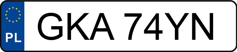 Numer rejestracyjny GKA 74YN posiada URSUS 1204 - GKA74YN Numer rejestracyjny GKA 74YN posiada URSUS 1204 - GKA74YN