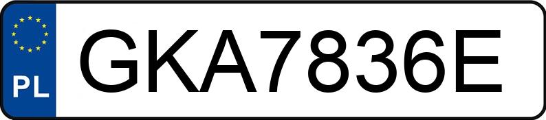 Numer rejestracyjny GKA 7836E posiada TOYOTA RAV 4 2.0 MR`06 E4 Sol 4x4 Aut. - GKA7836E