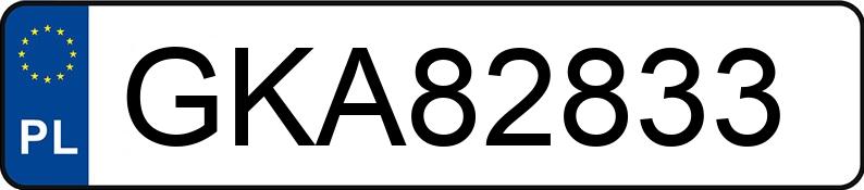 Numer rejestracyjny GKA 82833 posiada AUDI A3 1.9 TDi Kat. MR`96 8L Ambiente - GKA82833