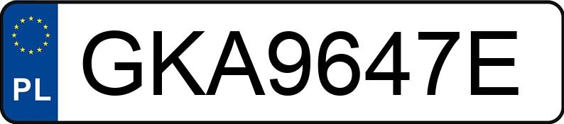 Numer rejestracyjny GKA 9647E posiada AUDI A5 Coupe Quattro 3.0 TFSI MR`12 E5 B8 S tronic - GKA9647E